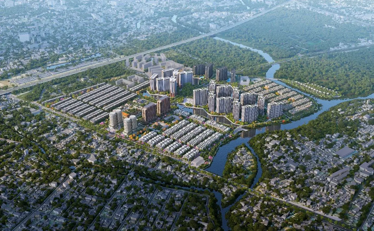 Nature's Court Landscaped Green Areas